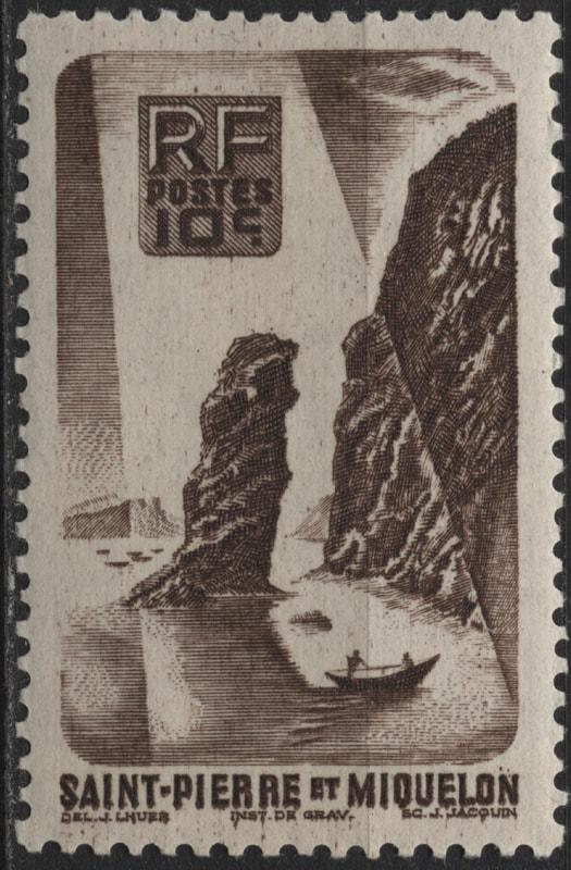 Color Printed ST Pierre and Miquelon 1885-2010 Stamp Album Pages (123 Il.  Pages)